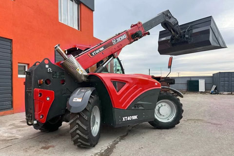 Услуги телескопического погрузчика в Минске